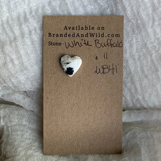 White Buffalo Cabochon - WB41