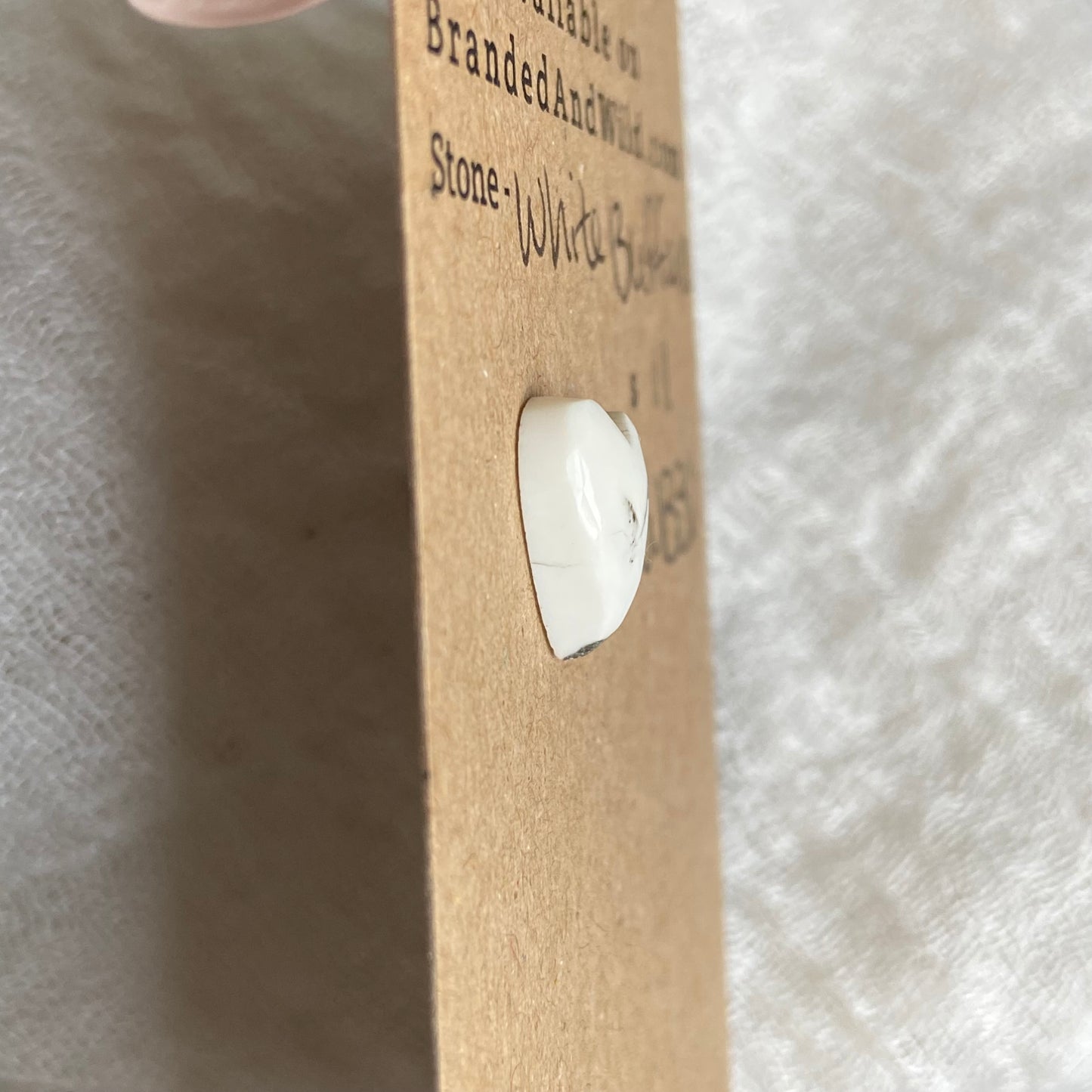 White Buffalo Cabochon - WB30