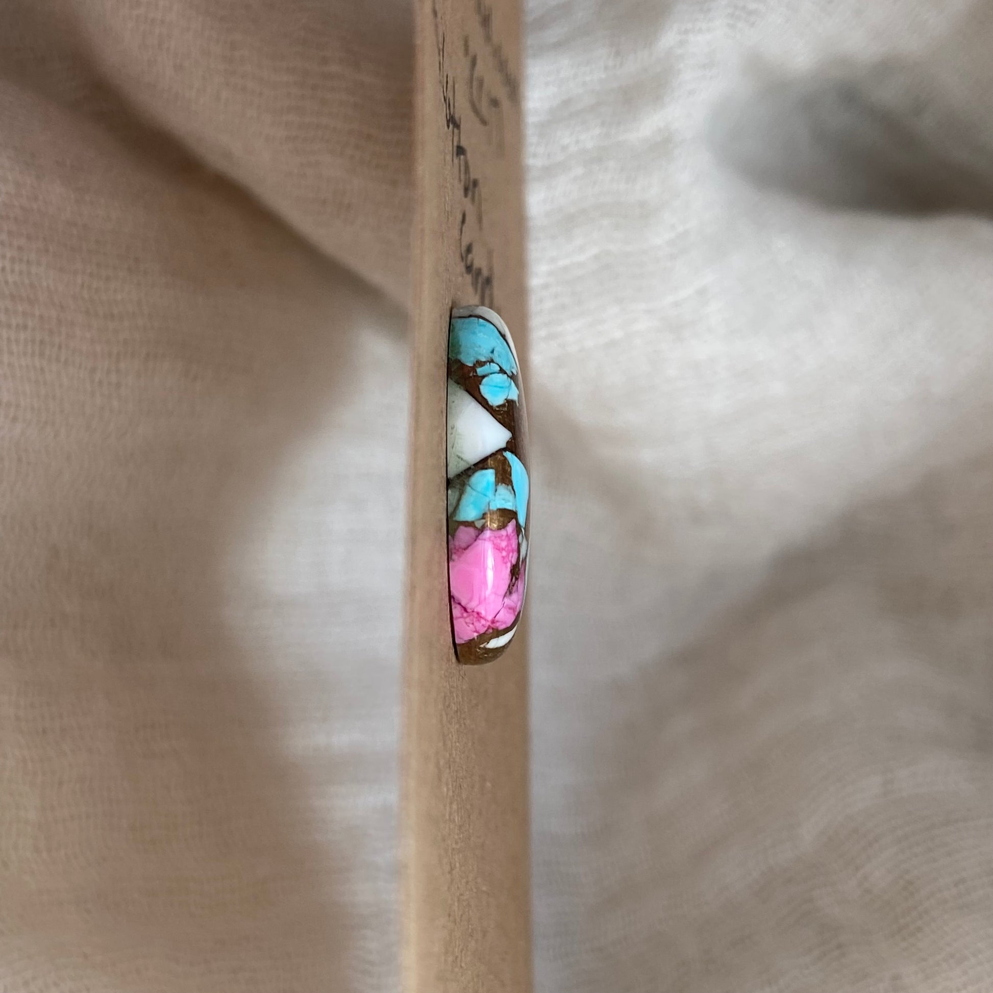 Cotton Candy Cabochon - CC17 8191BD4B-C79E-4DDD-B12F-C84286E65B7D Brandedandwild.com