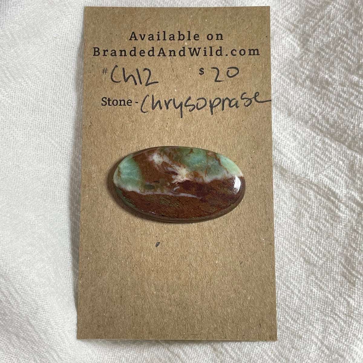 Chrysoprase Cabochon - CH12