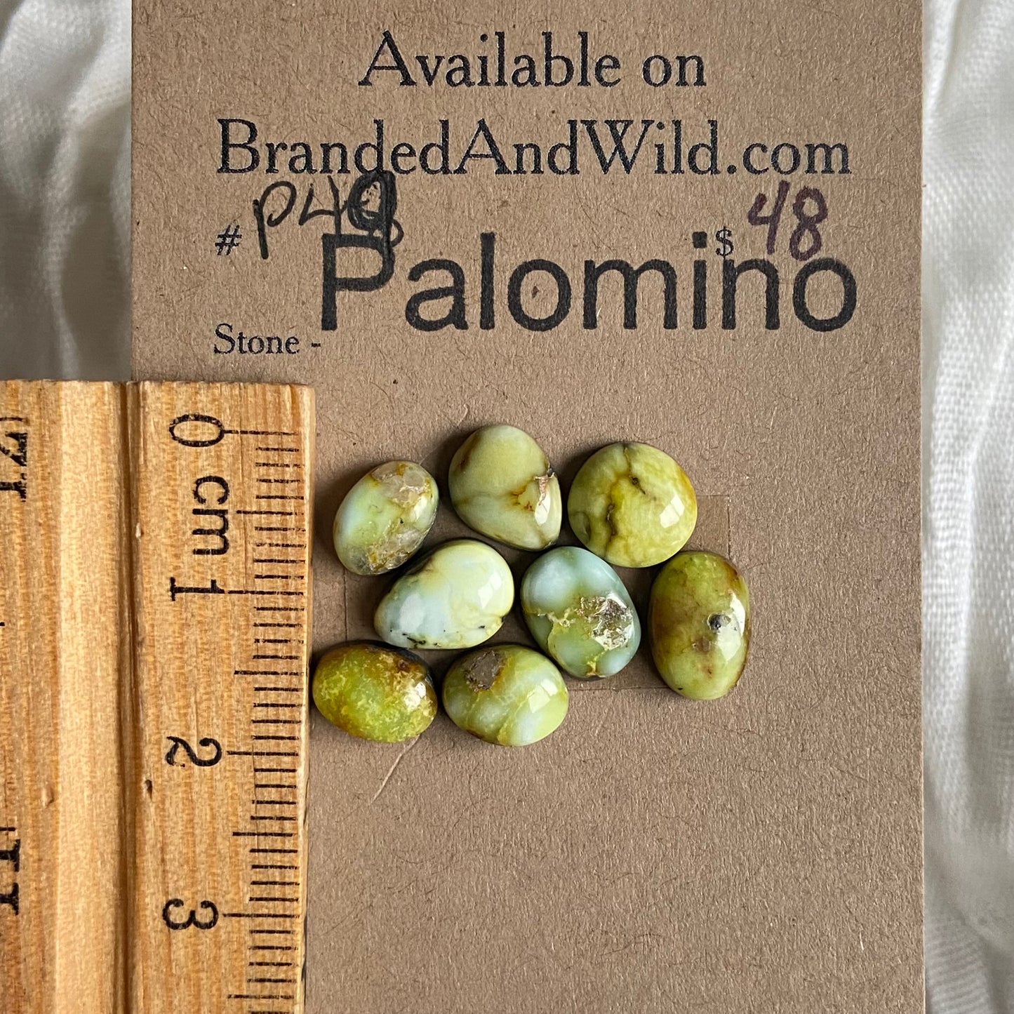 Palomino Cabochon - P49 81AD3CEC-31F3-4428-BA9F-8D3C3A454604 Brandedandwild.com