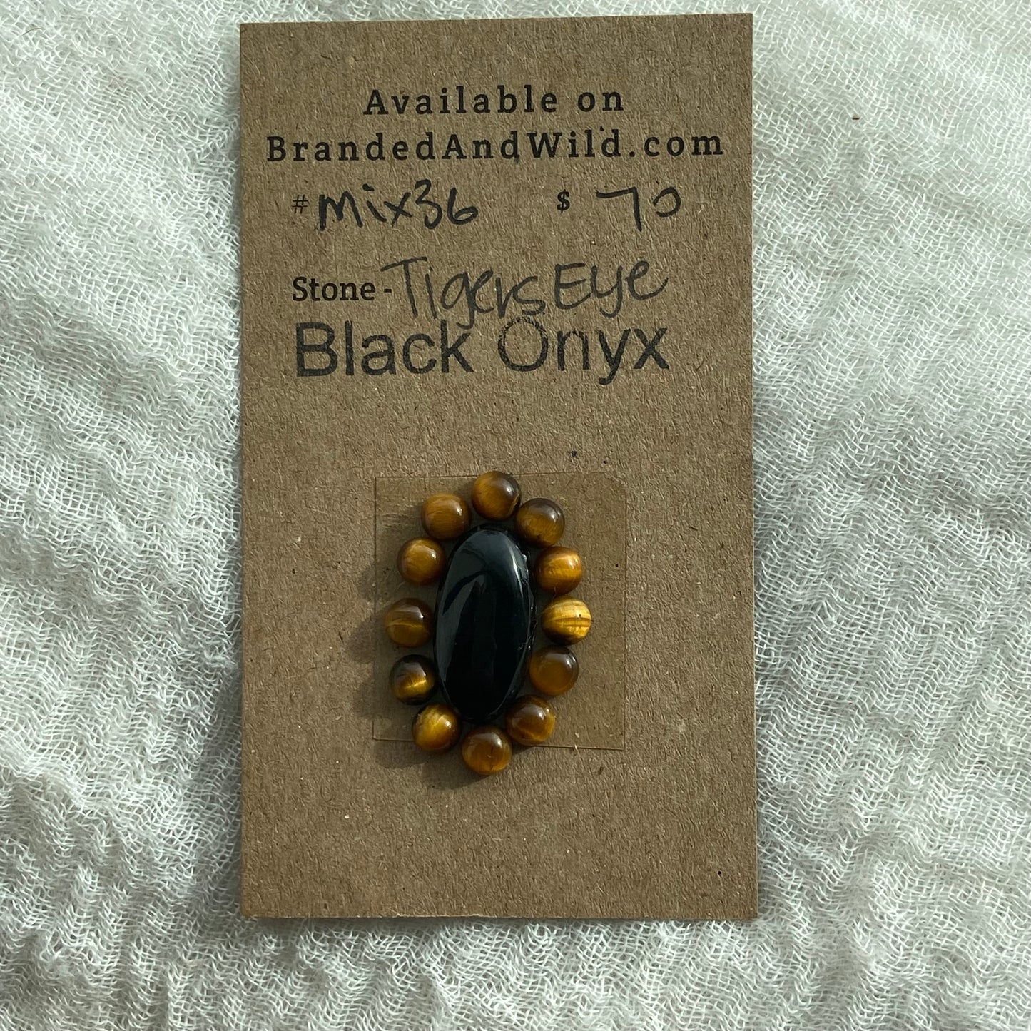 Tiger’s Eye / Black Onyx - MIX36
