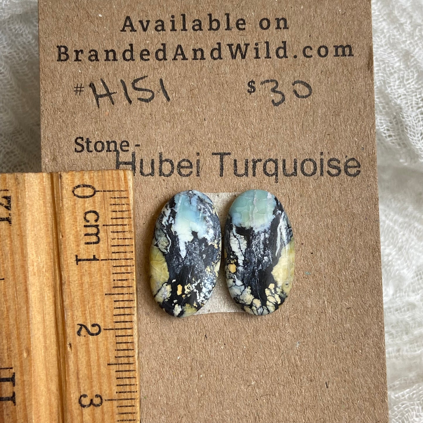 Hubei Turquoise Cabochon - H151