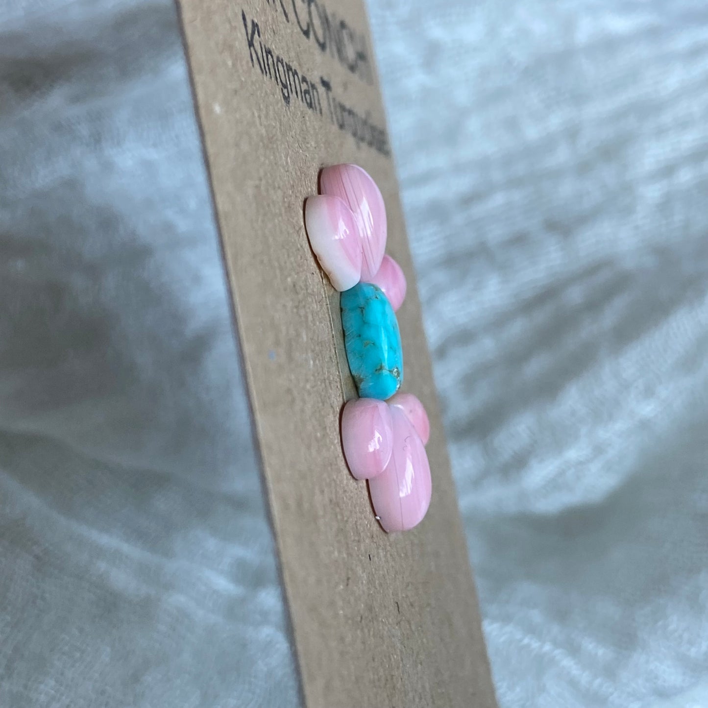 Pink Conch / Oyster Shell Cabochon - PK22