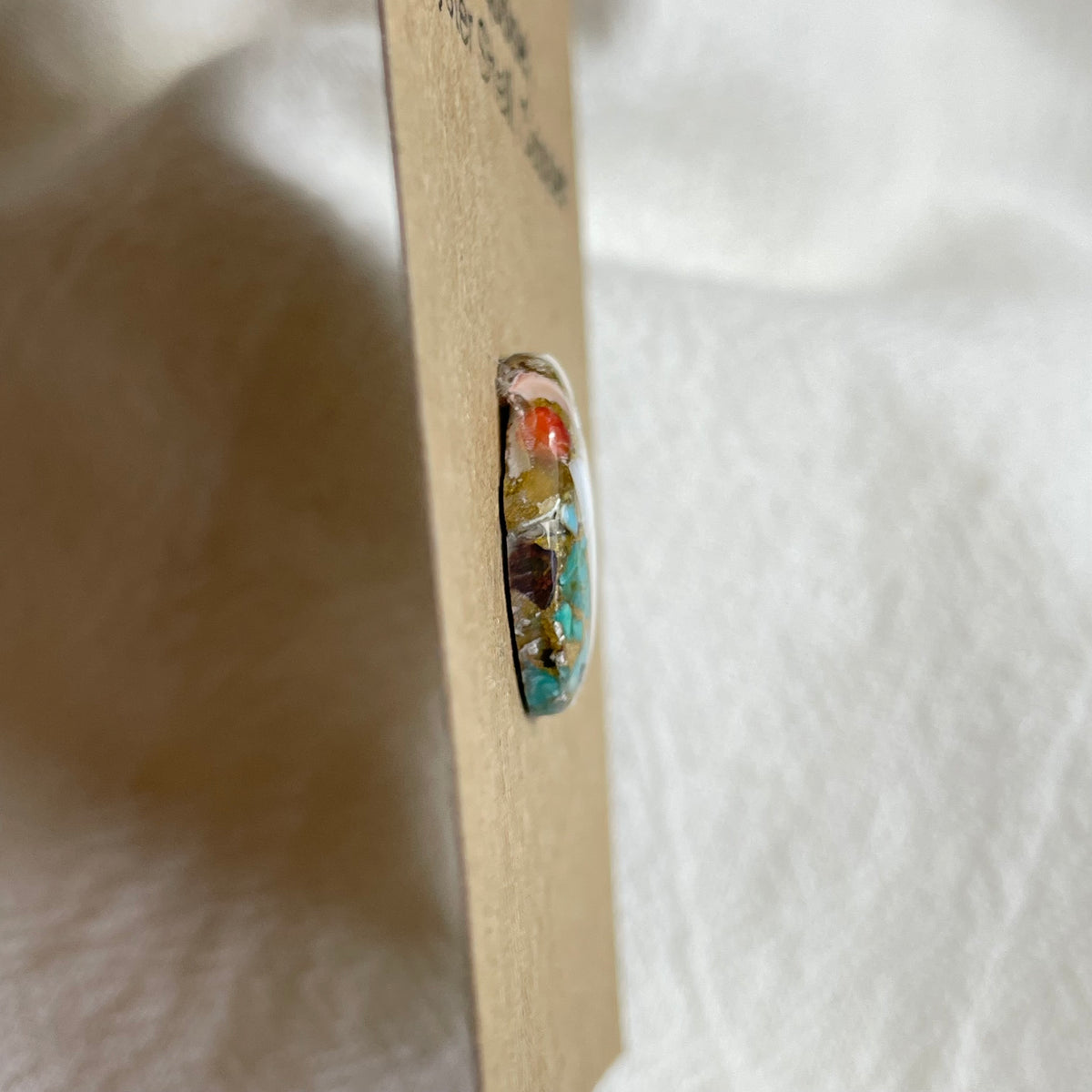 Turquoise, Oyster Shell, Copper Cabochon - TOC105
