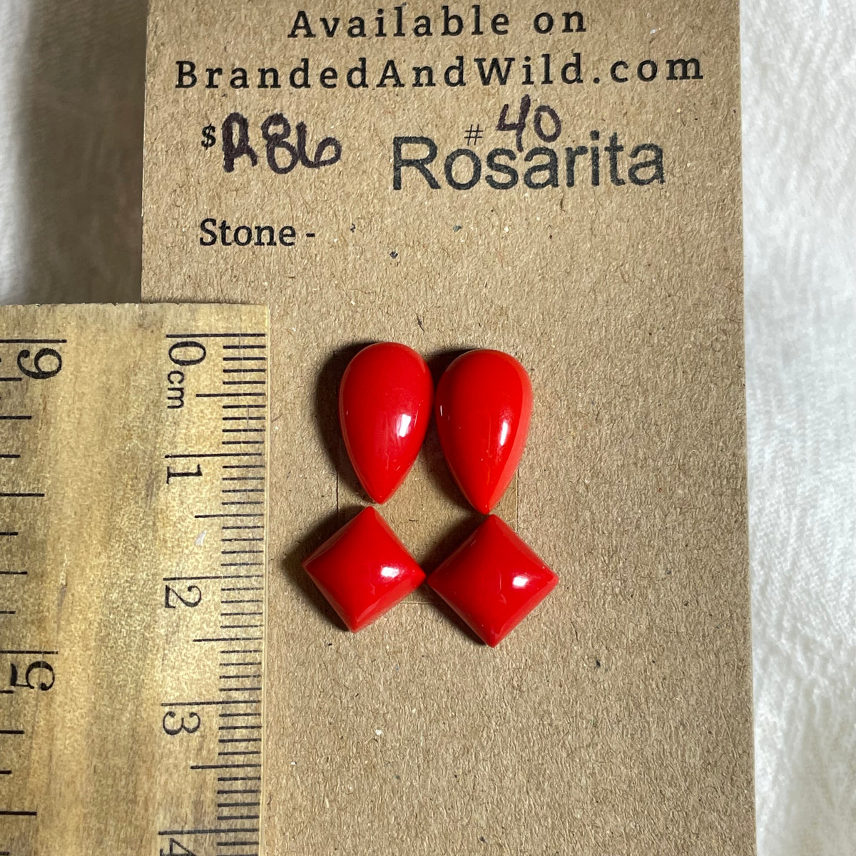 Rosarita - Cabochon - R86 821BB6FB-841B-46D1-B5C5-9CAA0993603C Brandedandwild.com