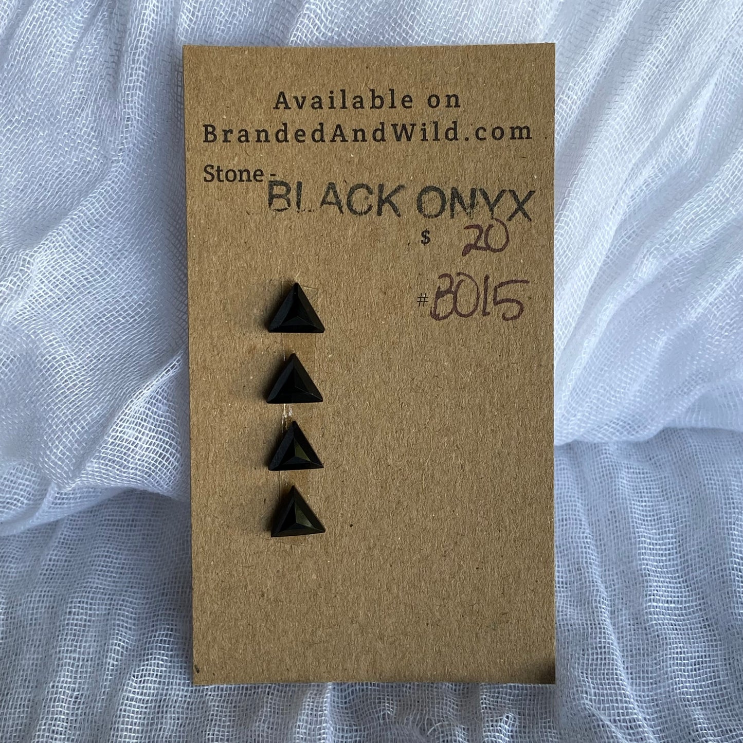 Black Onyx - Cabochon - BO15