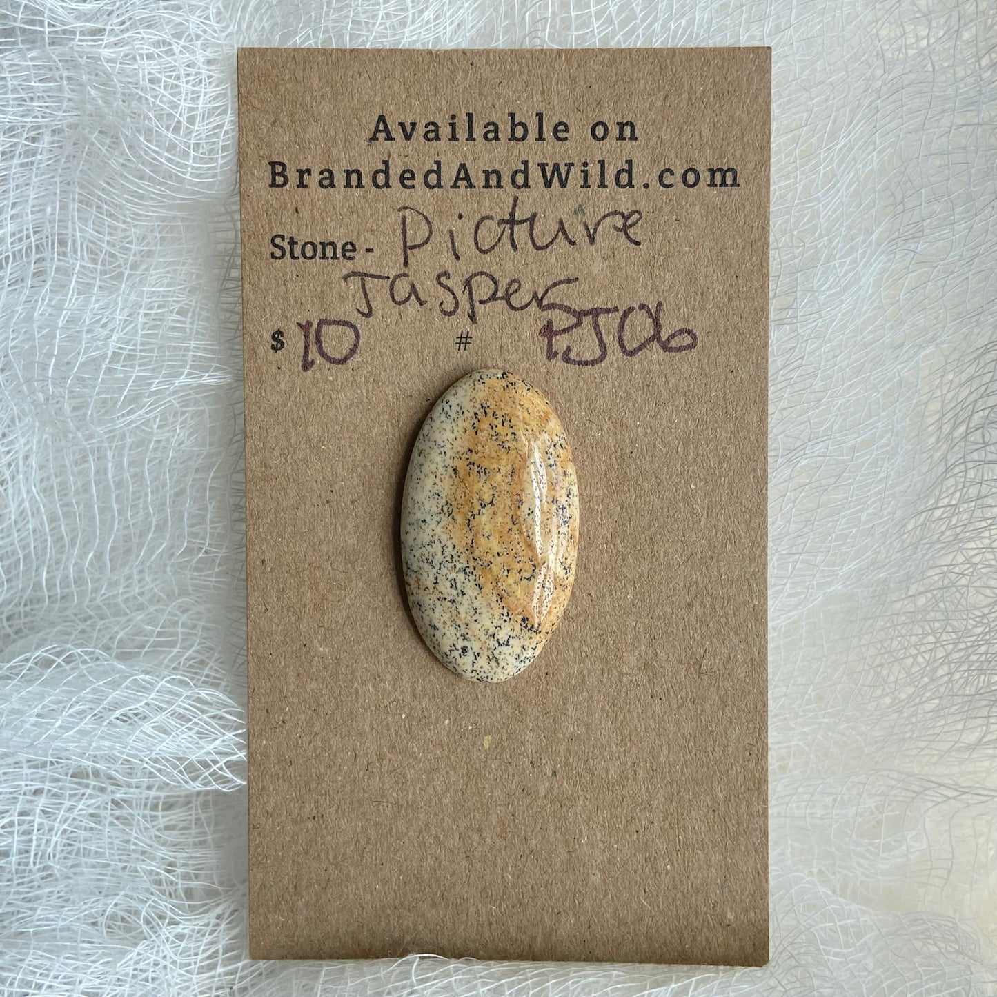 Picture Jasper Cabochon - PJ06
