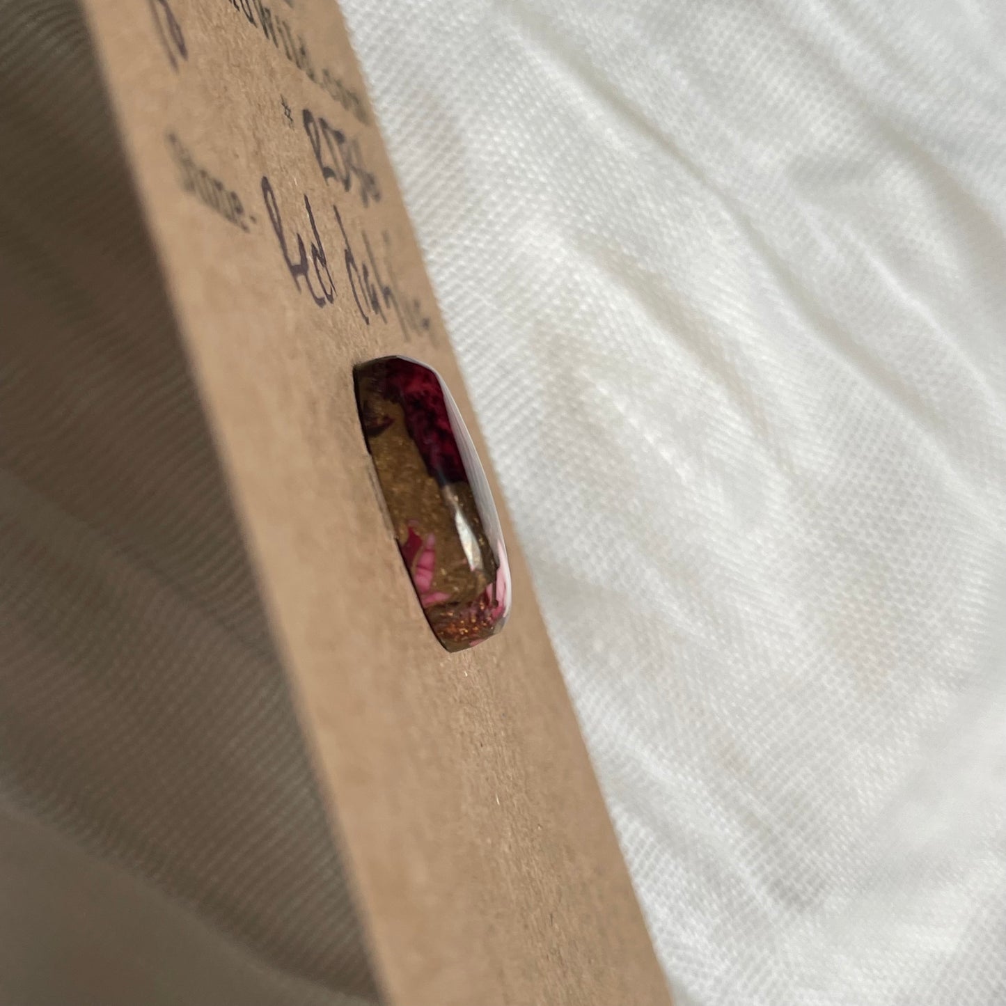 Red Dahlia Cabochon - RD36 822E61FD-3139-435C-B26E-7F78F0F096F0 Brandedandwild.com