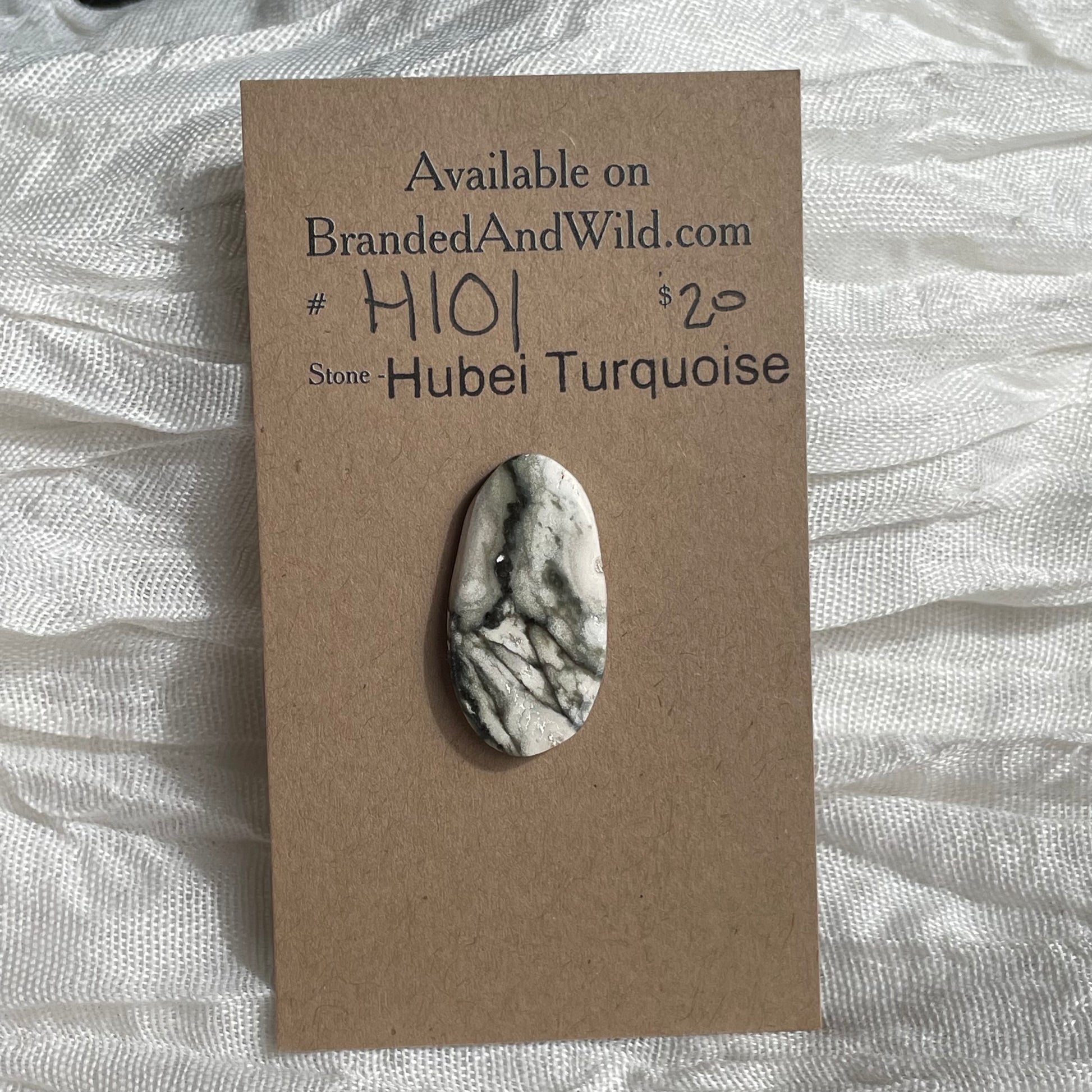 Hubei Turquoise Cabochon - H101 82377B82-A0AA-424E-A86A-BCA3411A0678 Brandedandwild.com