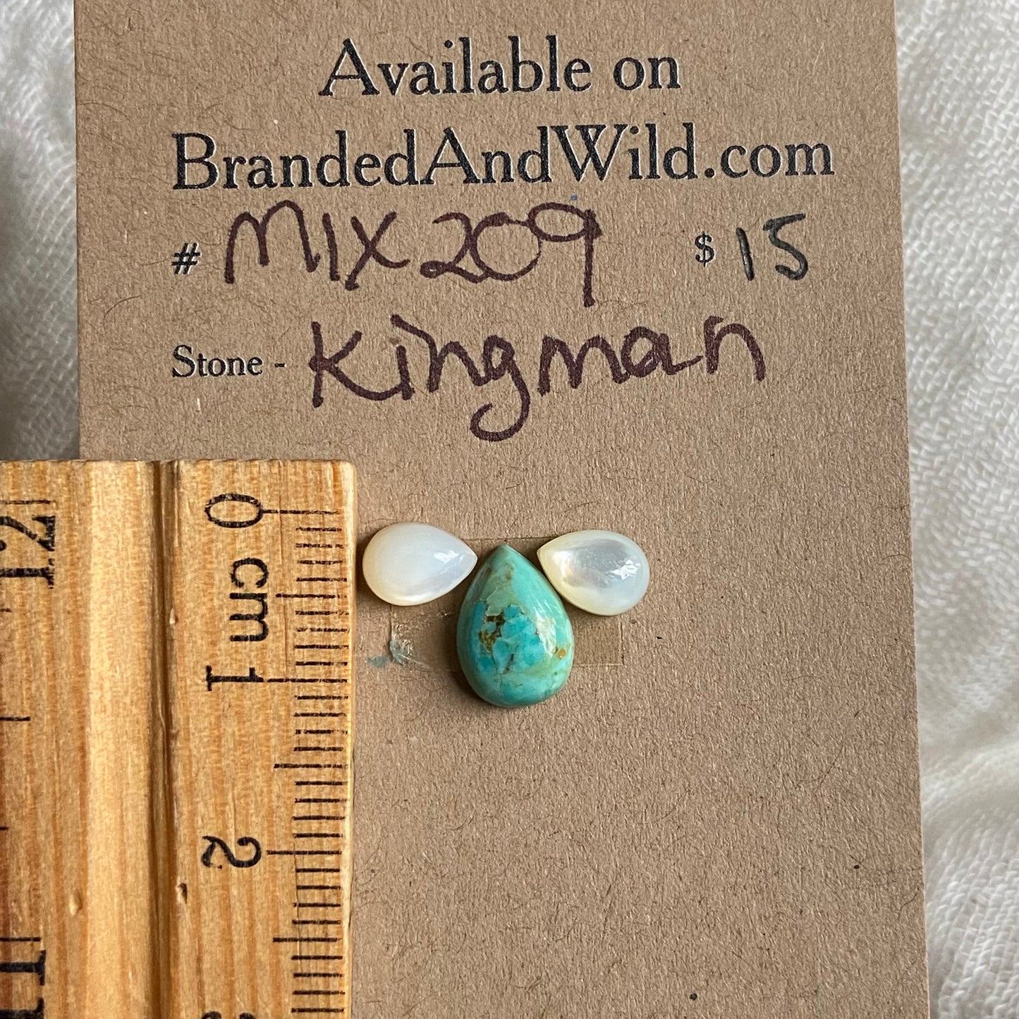 Kingman Mix Cabochon - MIX209 824E0173-1216-48BA-BC07-8CA05ECCC3EE Brandedandwild.com