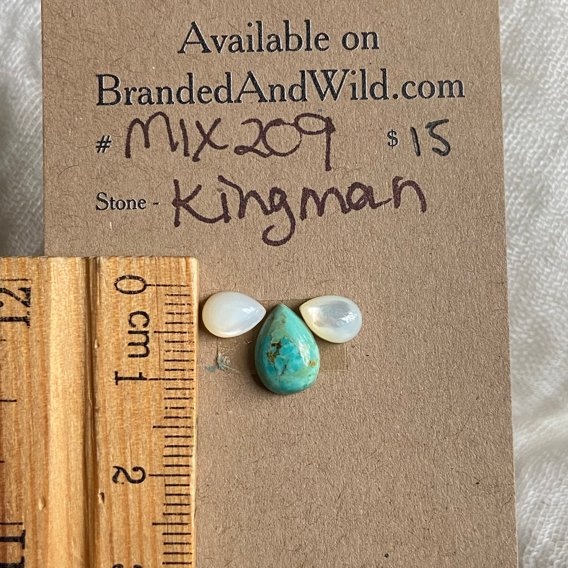 Kingman Mix Cabochon - MIX209 824E0173-1216-48BA-BC07-8CA05ECCC3EE Brandedandwild.com
