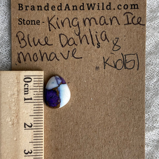 Kingman Ice Blue Dahlia Mohave - KID51