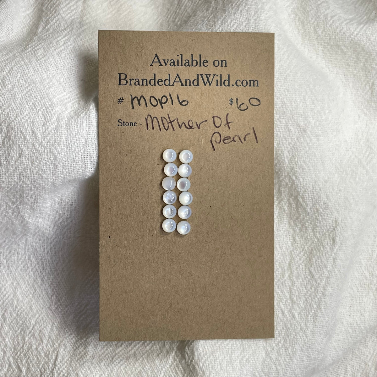Mother of pearl cabochon - MP16