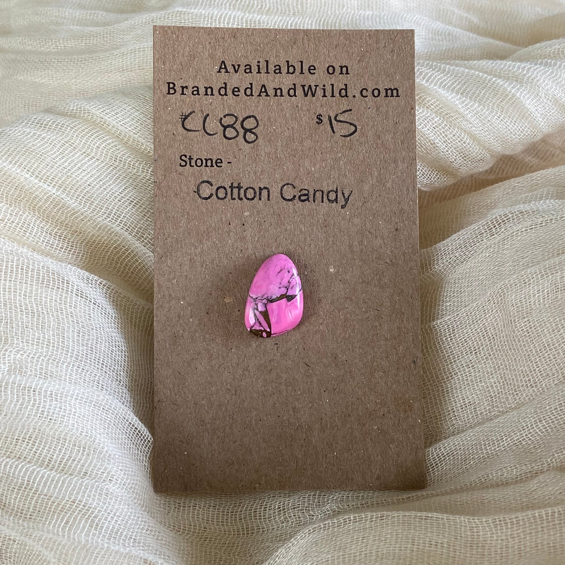 Cotton Candy Cabochon - CC88 8257F2F7-3537-45D2-8450-C567612E40B9 Brandedandwild.com