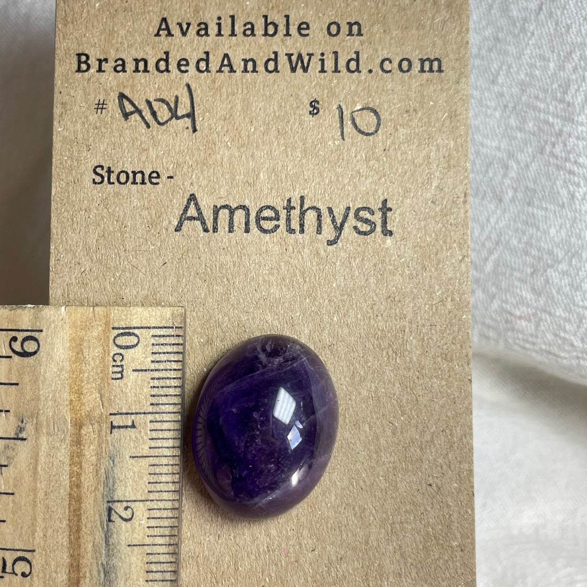 Amethyst Cabochon - A24 83638D53-F27B-4869-B14A-167F3D7BE4A2 Brandedandwild.com
