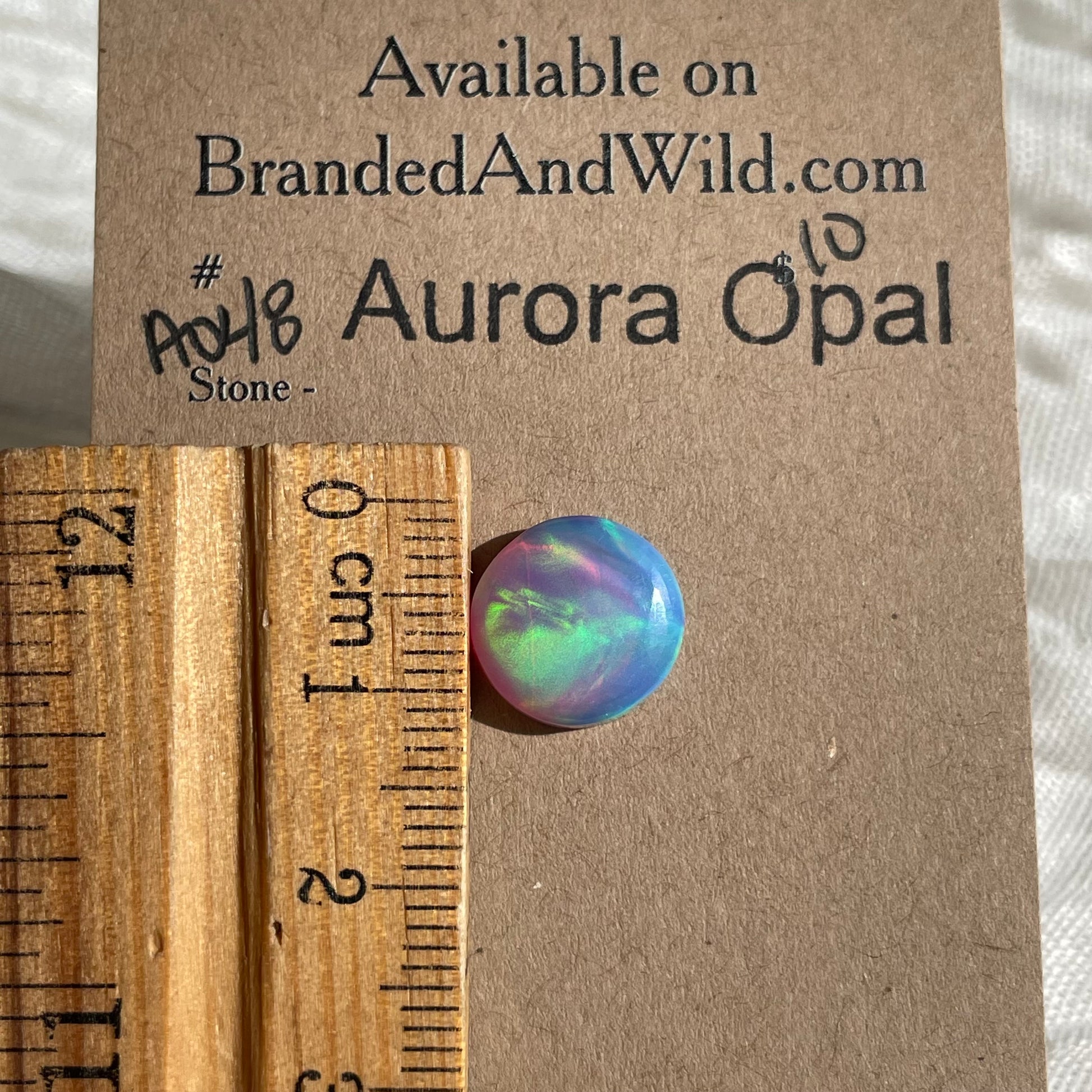 Aurora Opal Cabochon - A048 8374E774-F65E-4499-ABA0-BE1ADECDC987 Brandedandwild.com