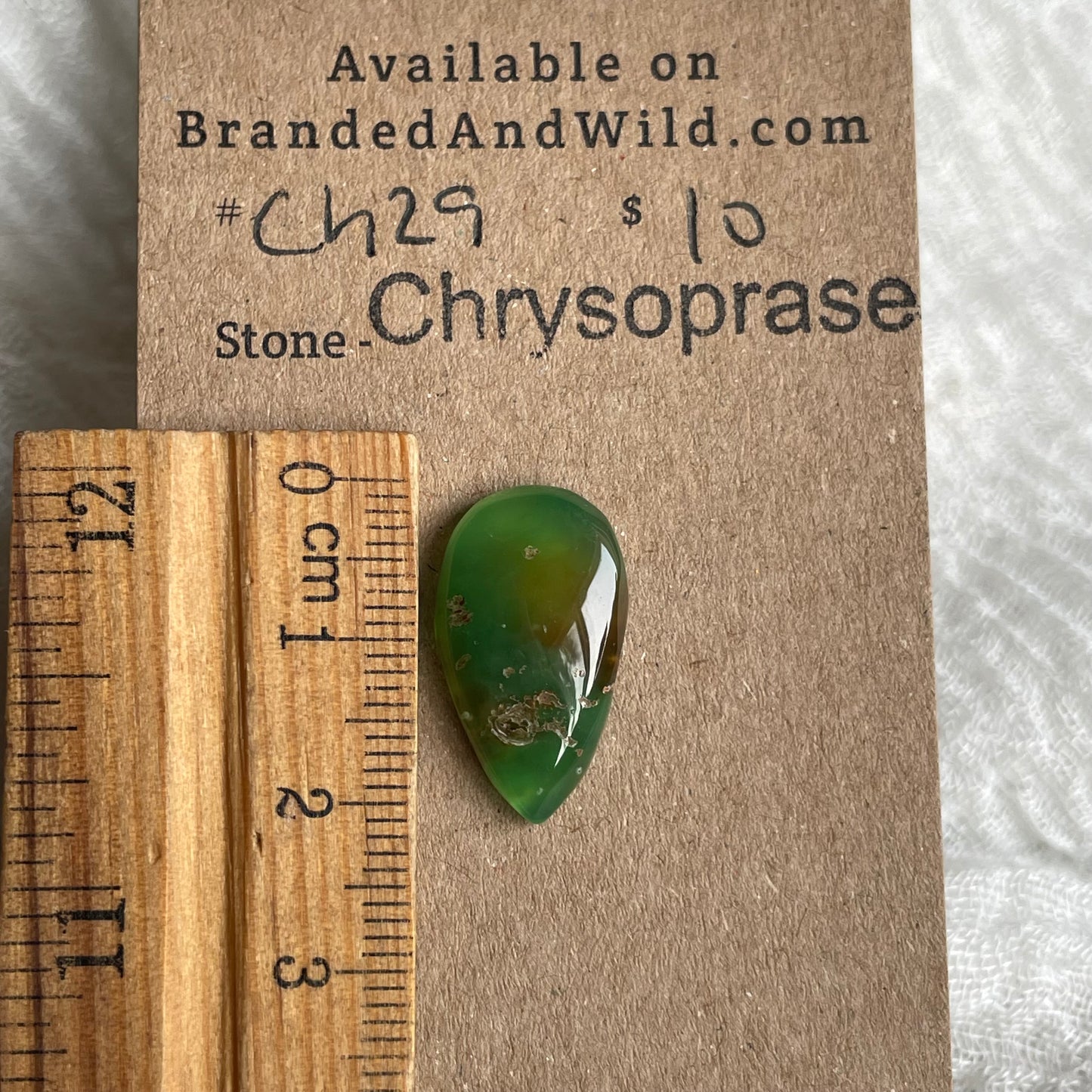Chrysoprase Cabochon - Ch29