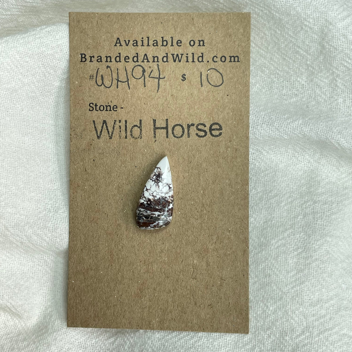 Wild Horse Cabochon - WH94 83894774-E8EA-410C-81B9-21772470D938 Brandedandwild.com