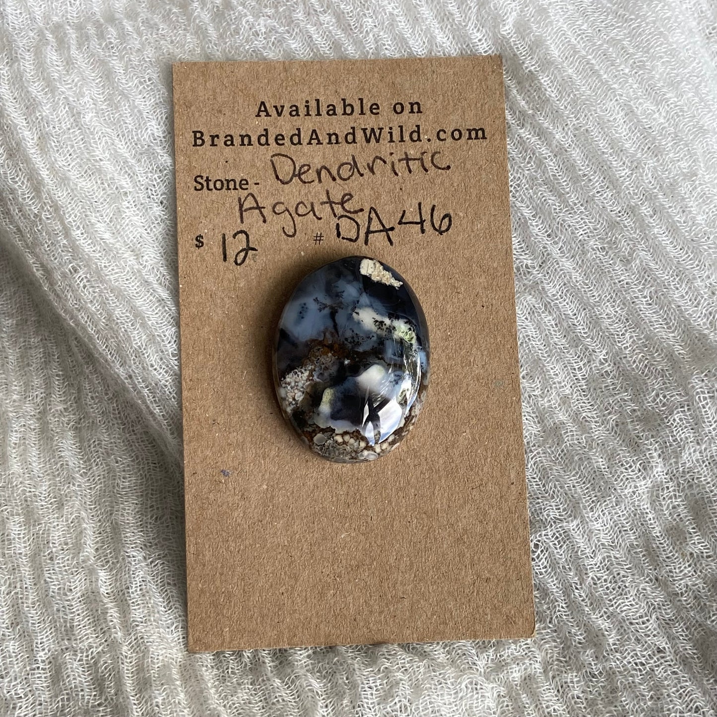 Dendritic Agate Cabochon - DA46