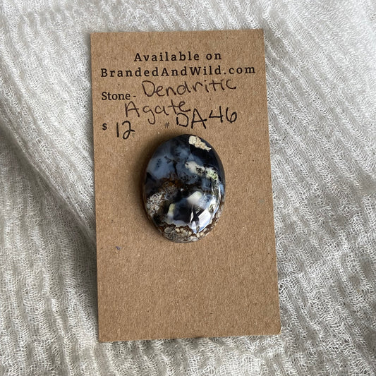 Dendritic Agate Cabochon - DA46