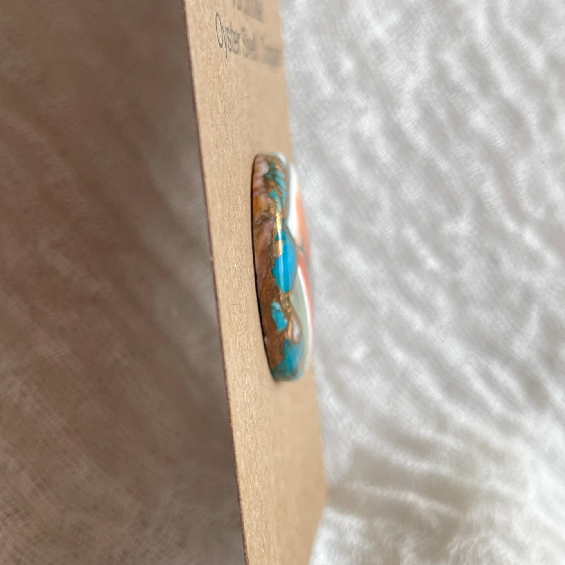 Turquoise, Oystershell, Copper Cabochon - TOC1 83C1203C-9218-4EC0-BFFA-960FF2F3892D Brandedandwild.com