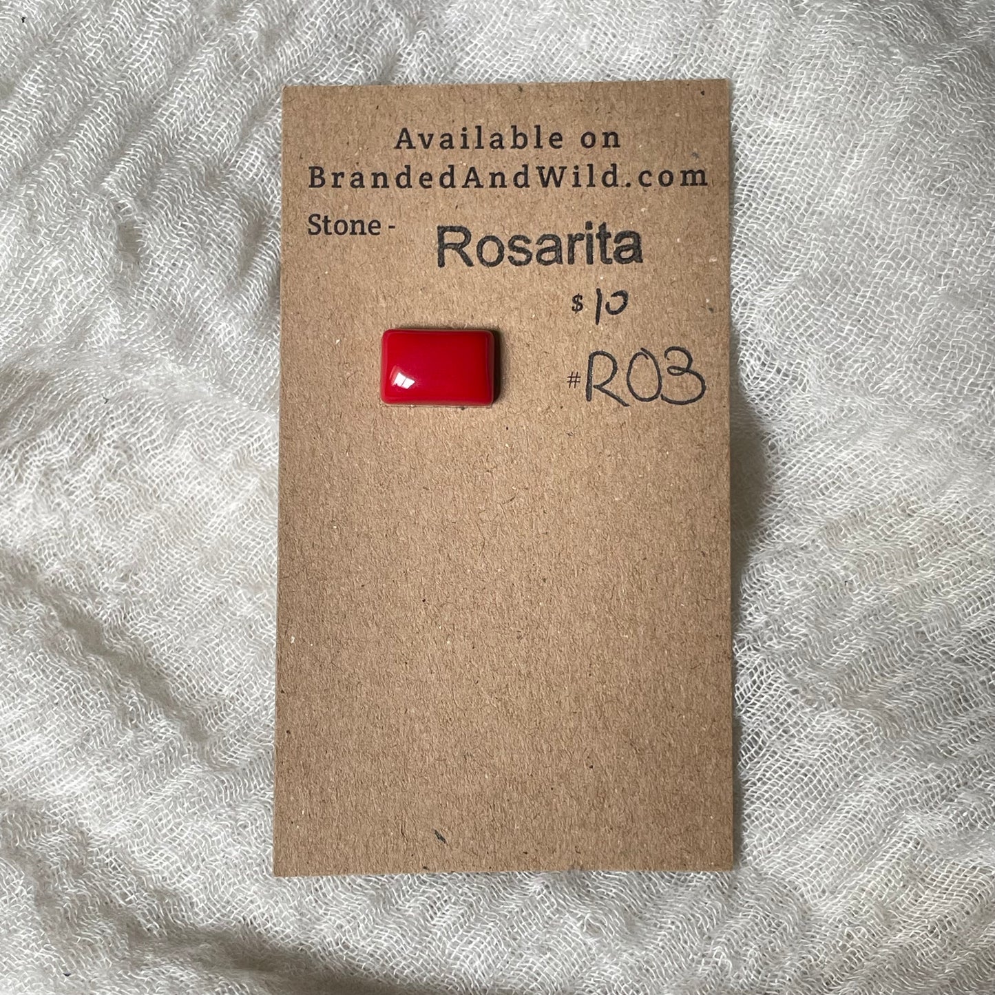 Rosarita - Cabochon - R03 83D2B553-F27D-4BFC-BE27-F6034BCFC678 Brandedandwild.com