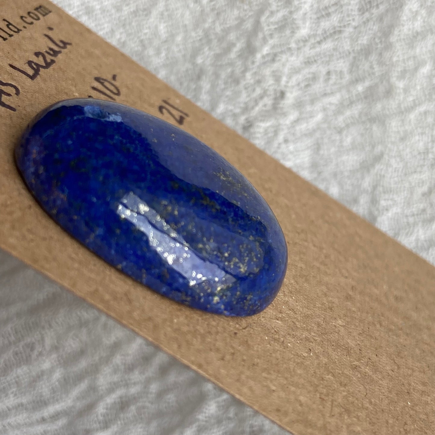 Lapis Lazuli Cabochon -Drilled- LL21