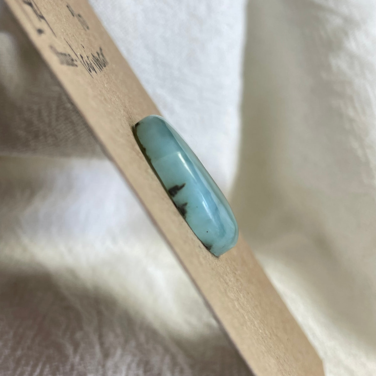 Larimar Cabochon - L44 84354EAC-2C1D-4B4D-B36B-0E31DBBB38DD Brandedandwild.com