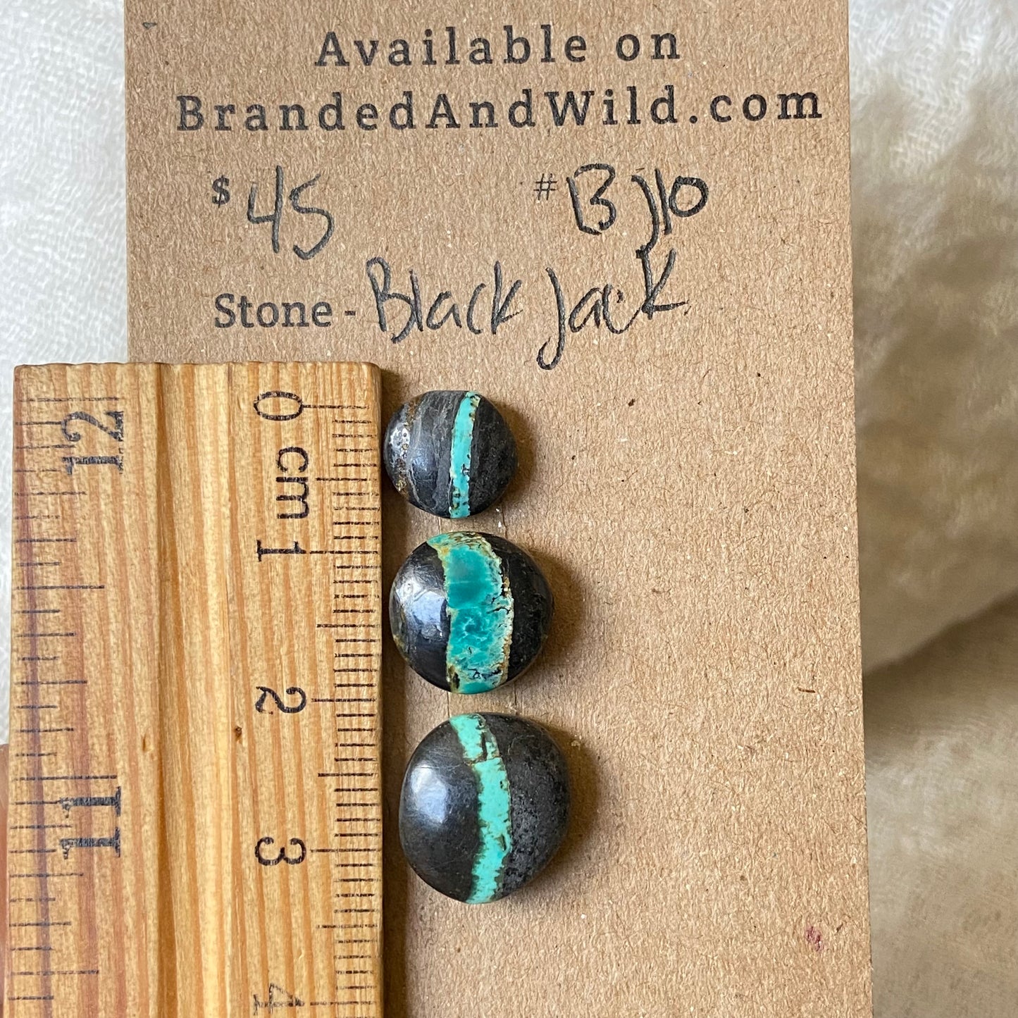 Black Jack Cabochon - BJ10 846DBA0E-04AC-42E5-A242-6437D75B12AE Brandedandwild.com