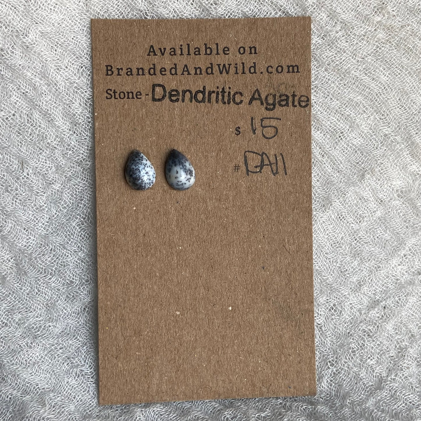 Dendritic Agate Cabochon - DA11
