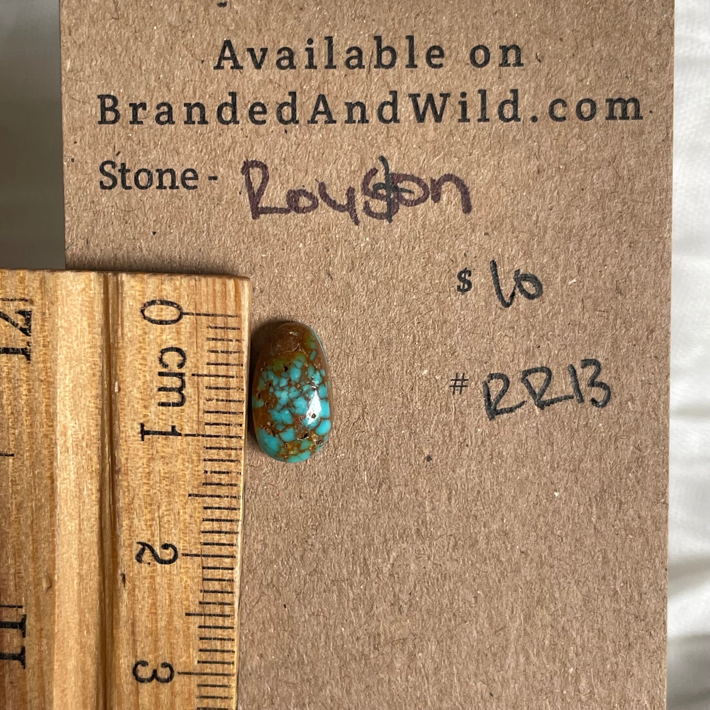Royston Ribbon Turquoise Cabochon RR13 849FF93B-069C-4809-9C59-7279823C6032 Brandedandwild.com