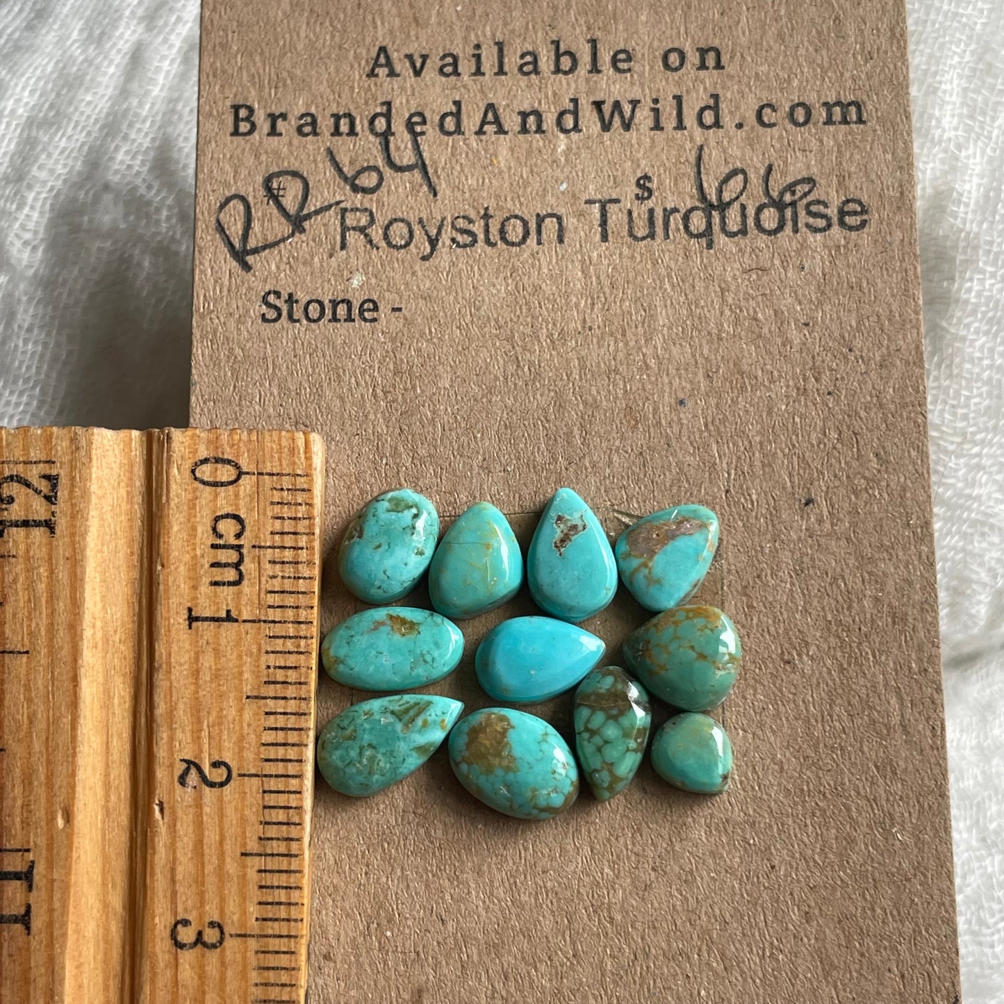Royston Turquoise Cabochon - RR27 84C7054F-004A-4622-881E-11069D12AB51 Brandedandwild.com