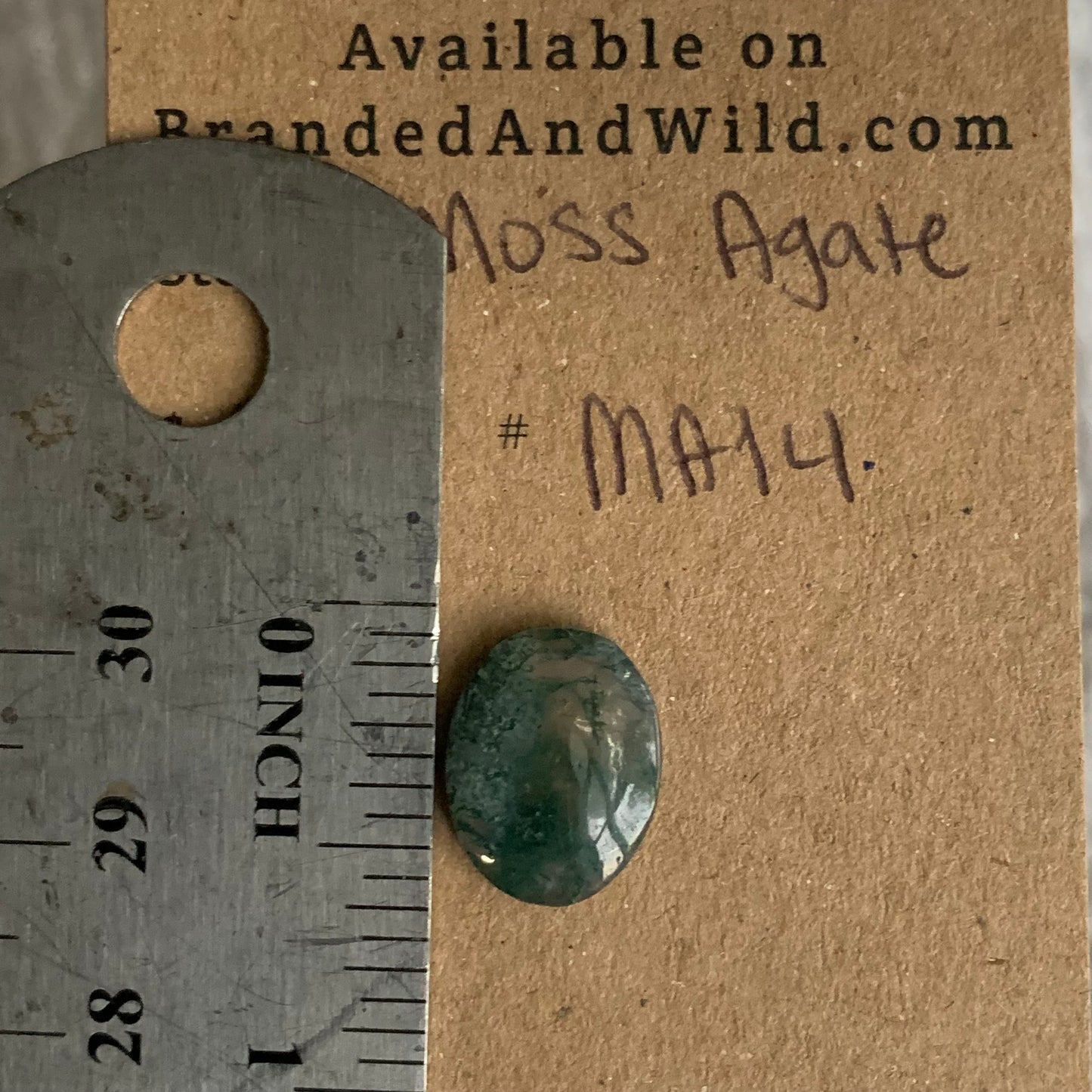 Moss Agate Cabochon- MA04