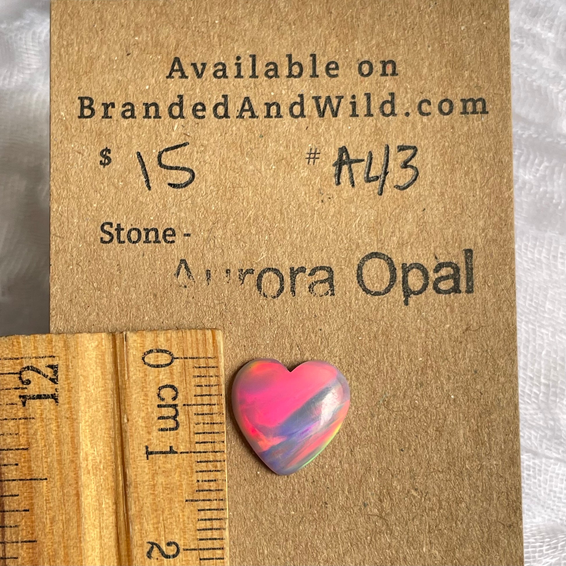 Aurora Opal Cabochon - A43 8518620B-3952-44F9-9DD5-F66048D4B5ED Brandedandwild.com