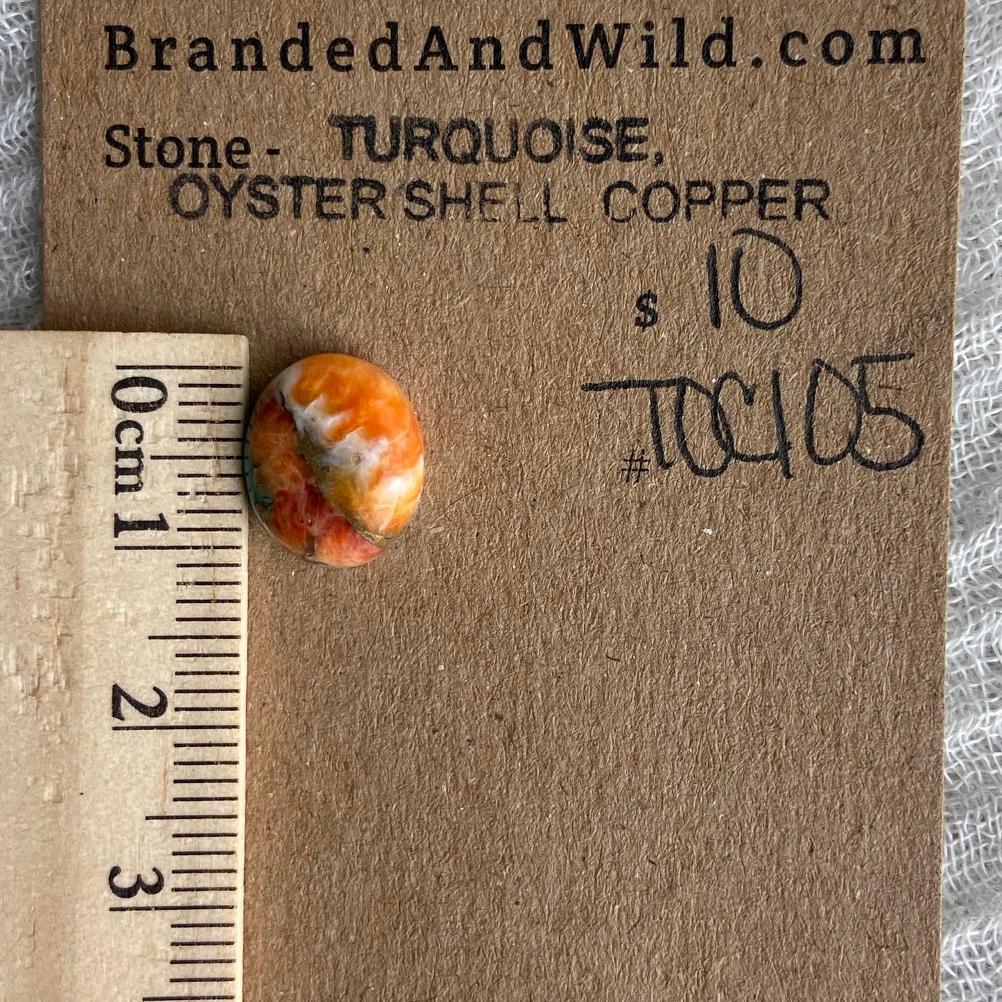 Turquoise, Oyster Shell, Copper - TOC105