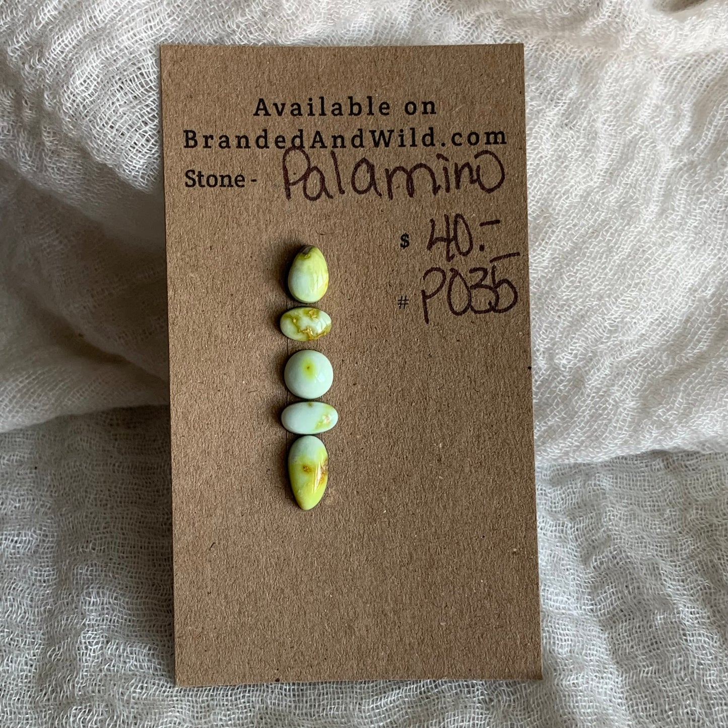 Palomino Cabochon - P035