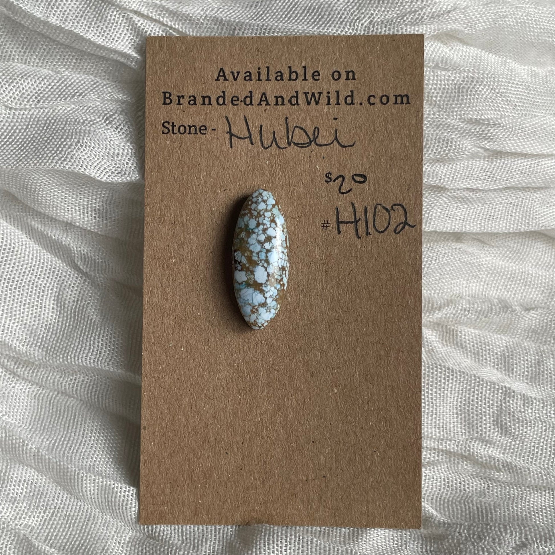 Hubei Turquoise Cabochon - H102 85CCB15E-745A-4F94-9FCA-DC3339956BE7 Brandedandwild.com