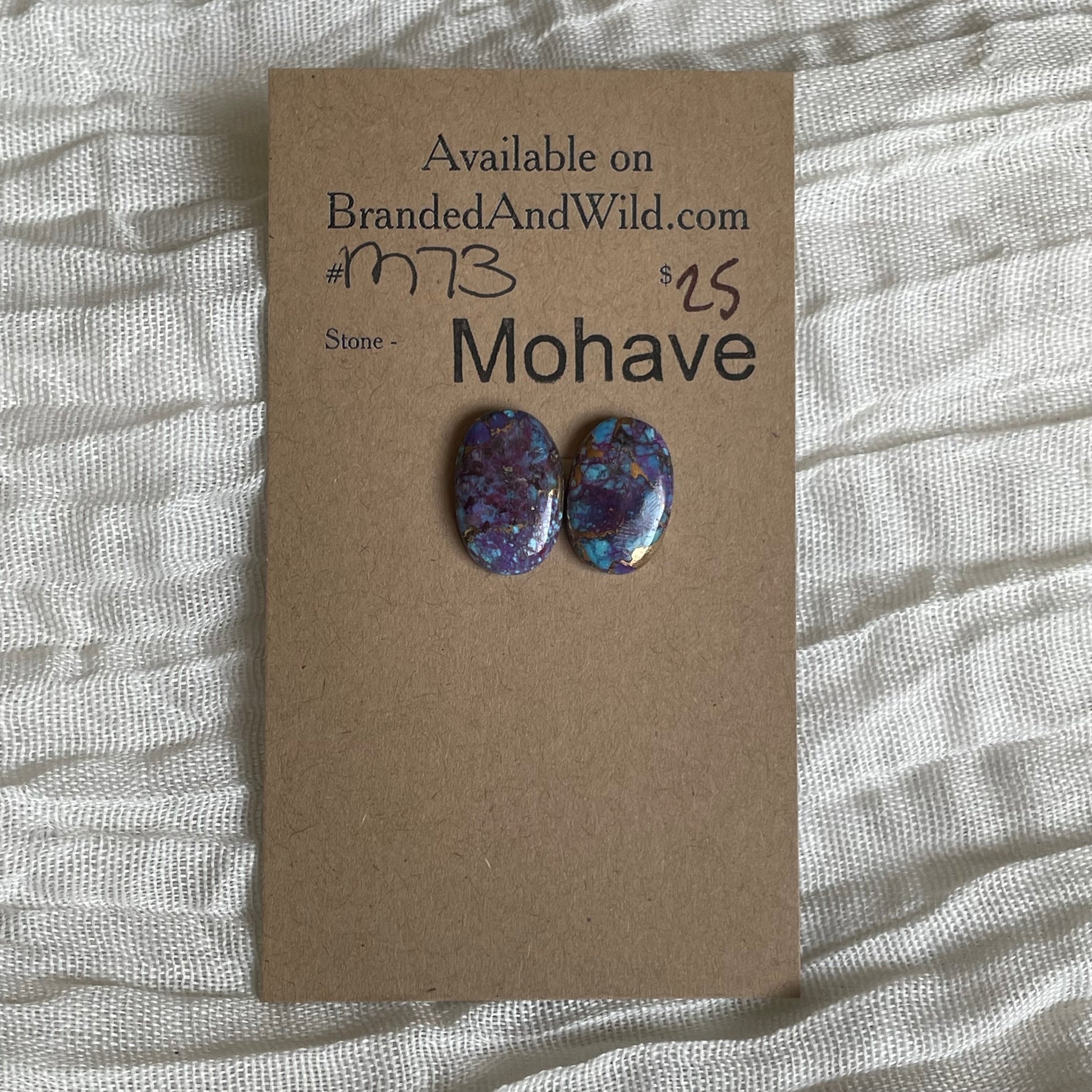 Mohave Cabochon - M73 Cabochon 85CF733A-EE5F-44BE-9075-11B35C0EC3AB Brandedandwild.com