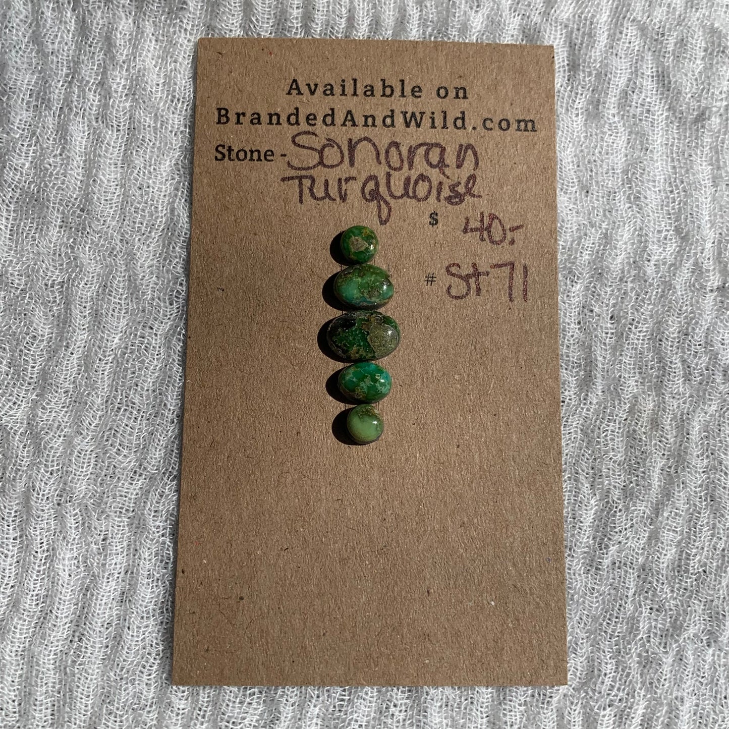 Sonoran Turquoise Cabochon - ST71