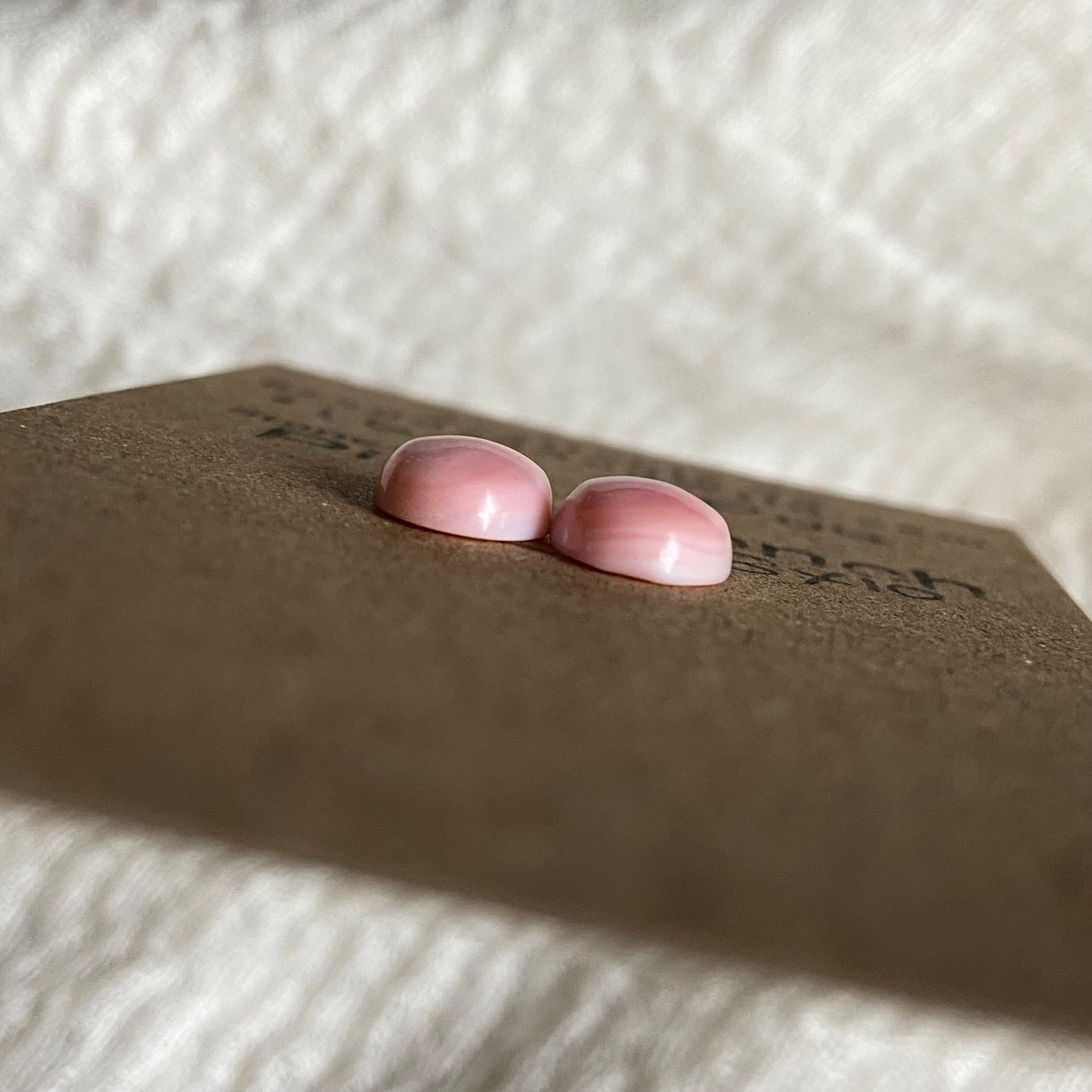 Pink Conch Cabochon - P06 85EF53E1-EACE-4900-94ED-D6C0EA9E977A Brandedandwild.com