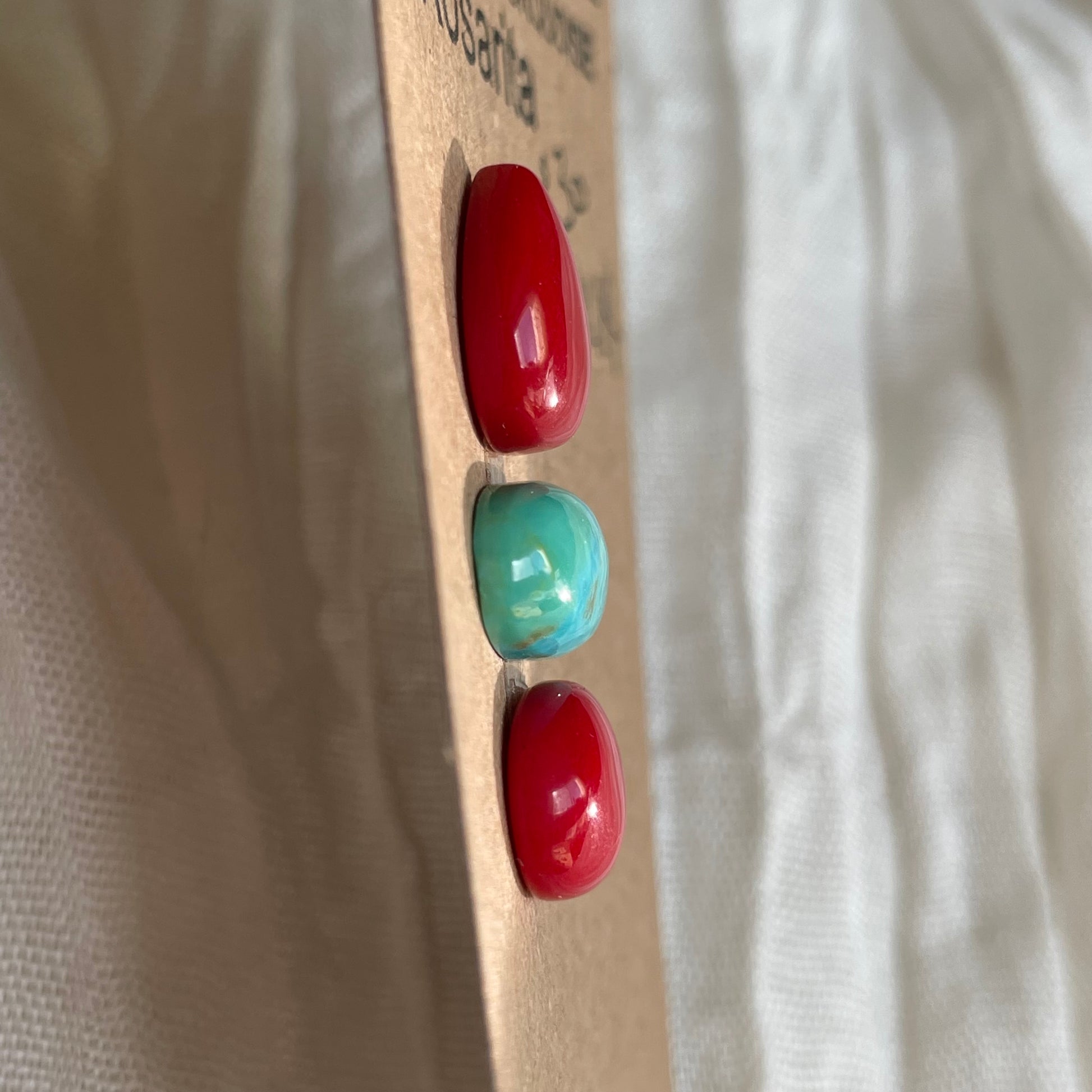 Rosarita / Kingman Turquoise Cabochon - MIX114 862527A4-4E48-40A8-9FC5-5F07B8067B03 Brandedandwild.com