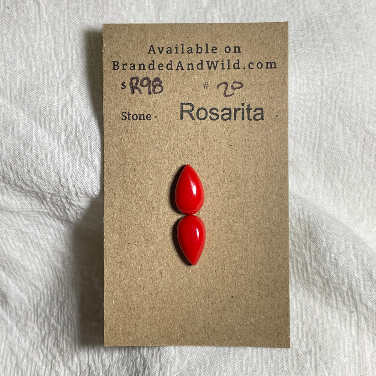 Rosarita - Cabochon - R98 86335D9C-C433-443A-93F9-7775BF0F9501 Brandedandwild.com