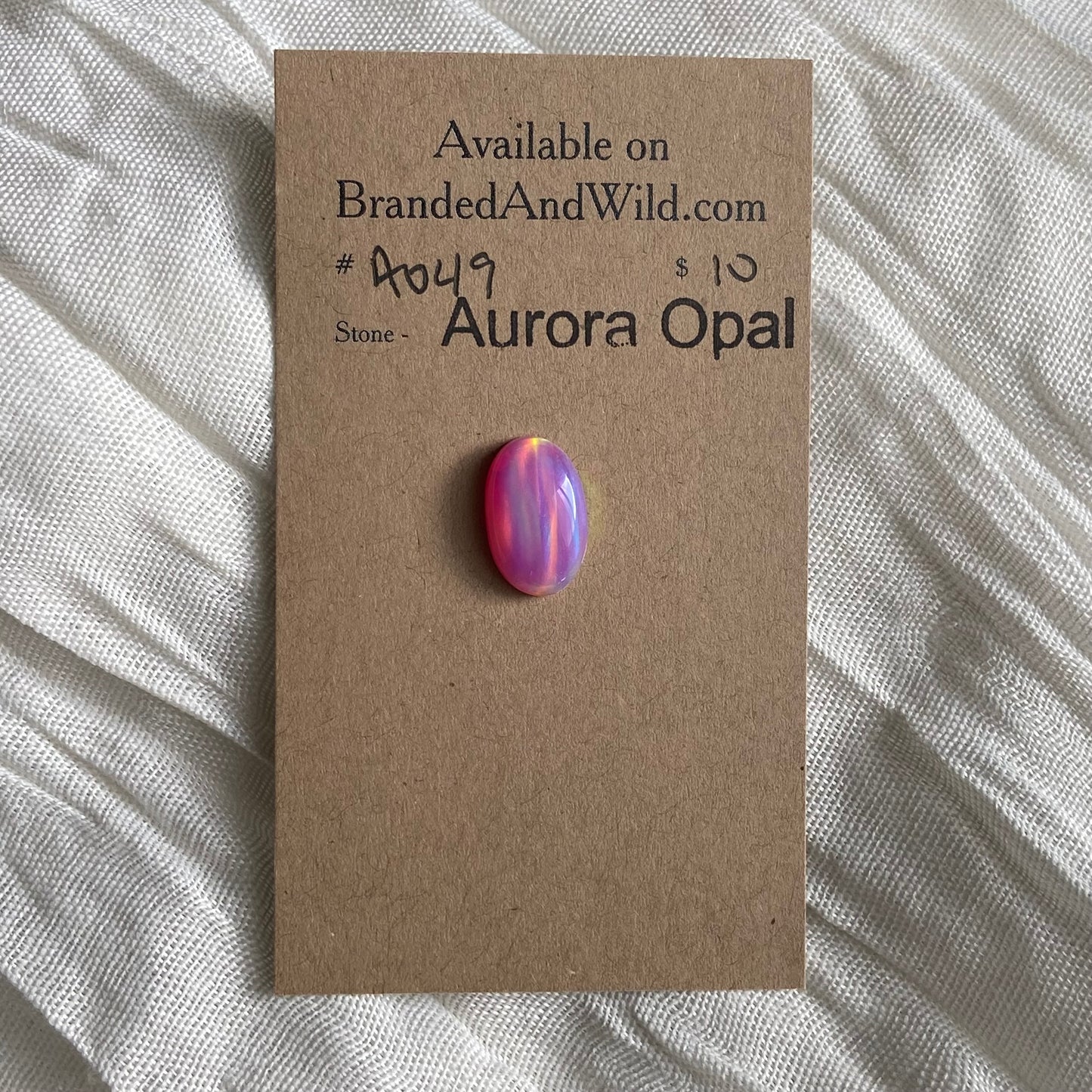 Aurora Opal Cabochon - A049 86609816-1B41-494C-9B89-A1B822A17786 Brandedandwild.com