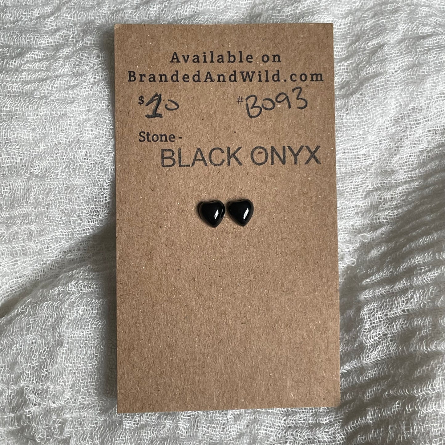 Black Onyx - Cabochon - BO93