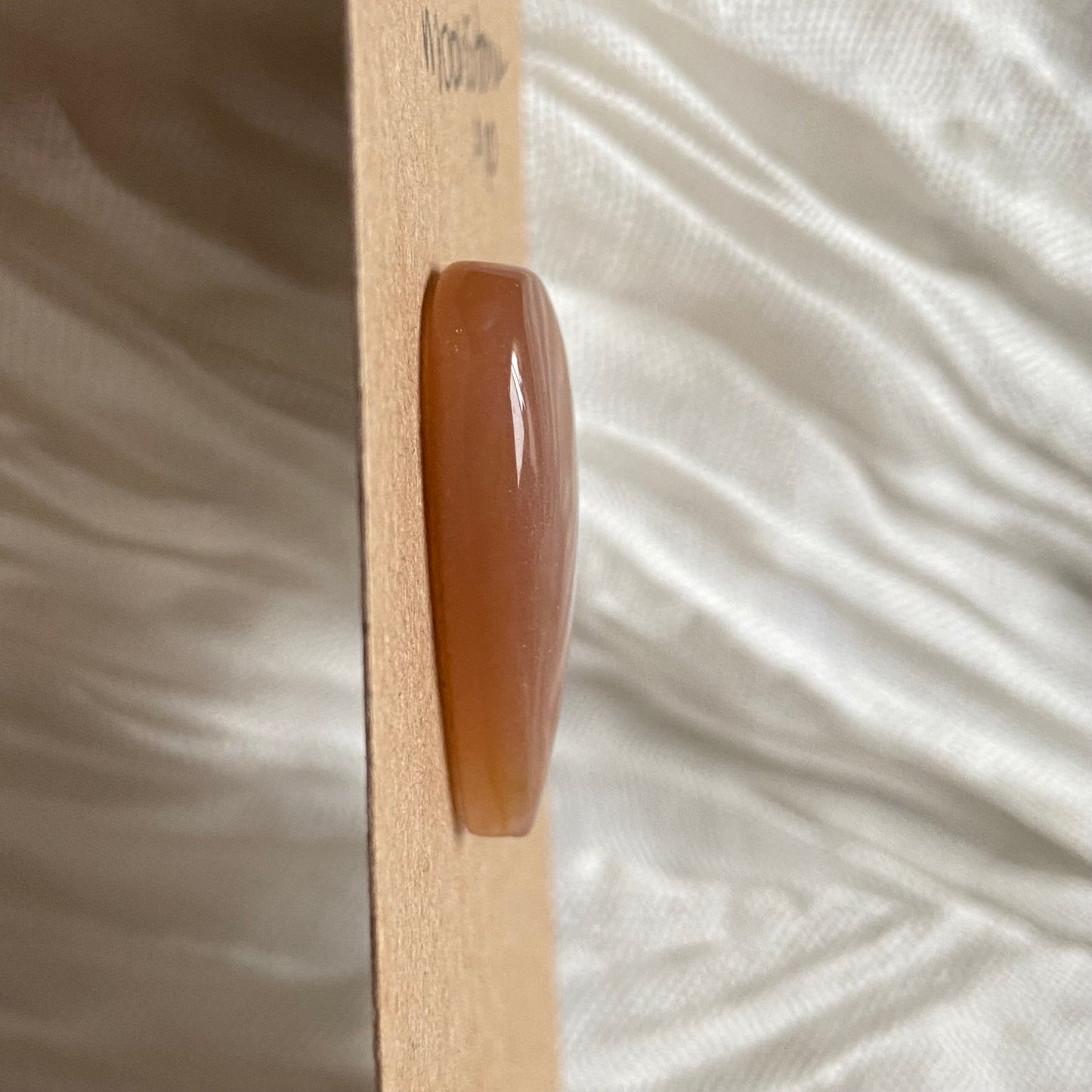 Peach Moonstone Cabochon - M062 8671EA9D-FADB-45D2-97A5-855B6C2F0429 Brandedandwild.com