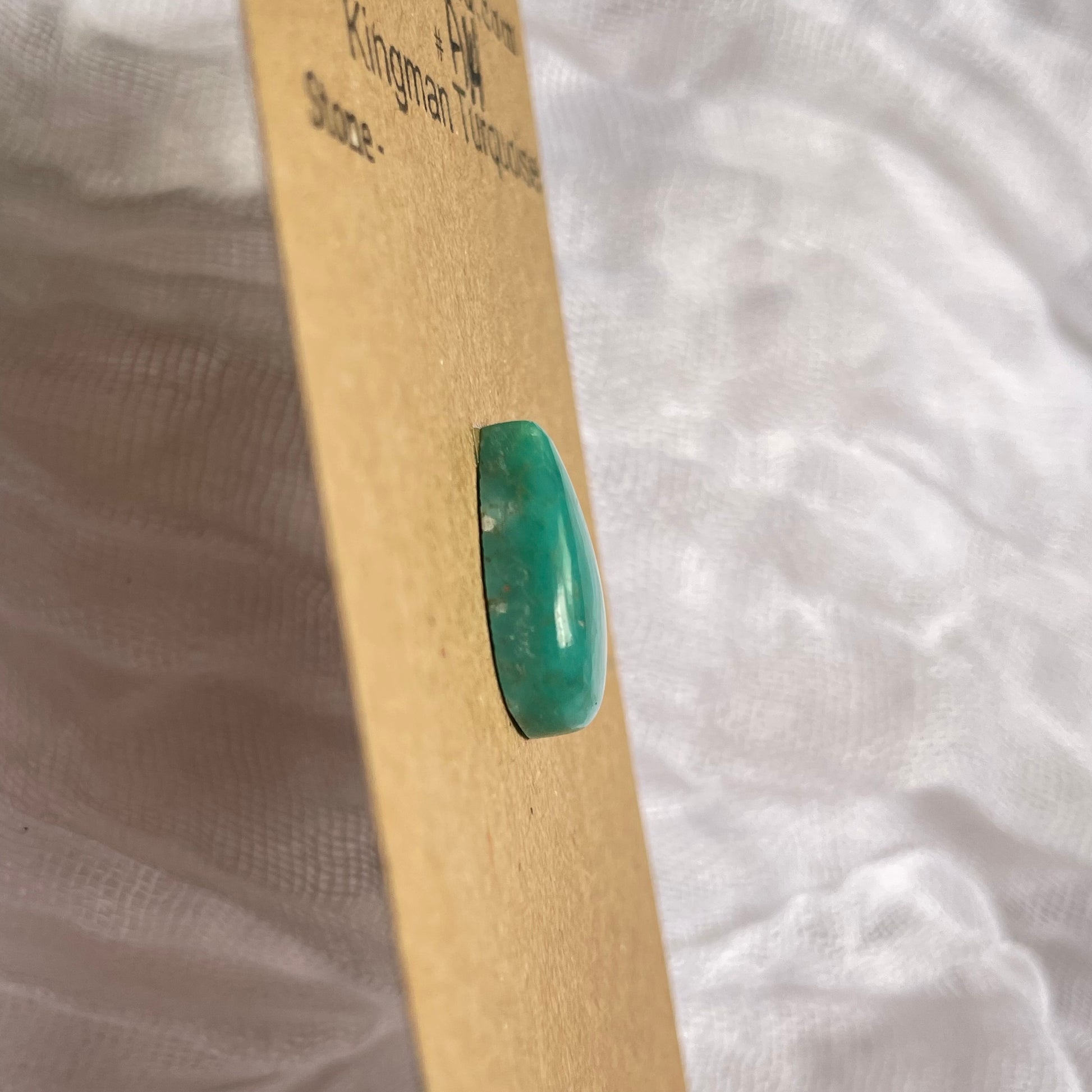 Kingman Turquoise Cabochon - KT14 867D90AF-1F15-4DEB-B4BC-2AAF2C9E5CA1 Brandedandwild.com