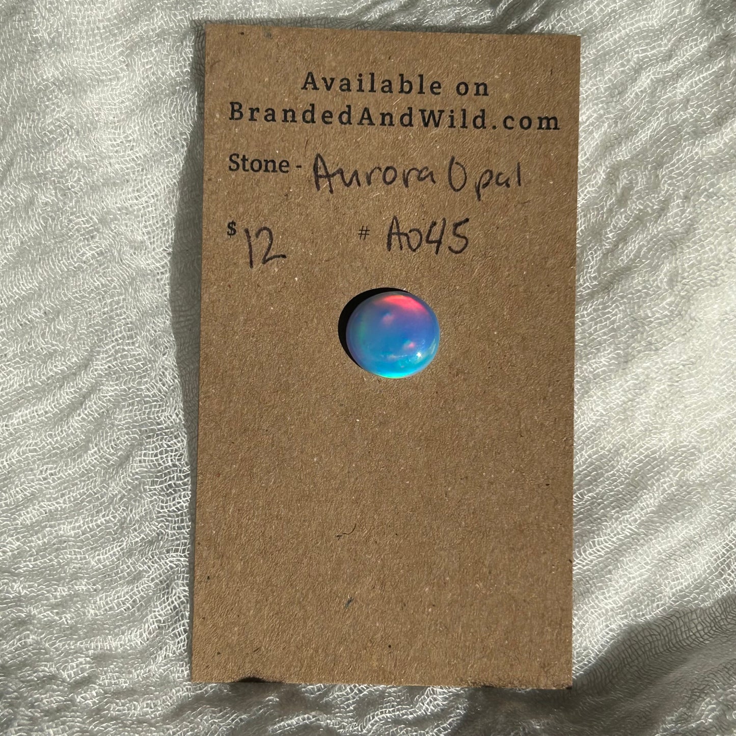 Aurora Opal Cabochon - A045