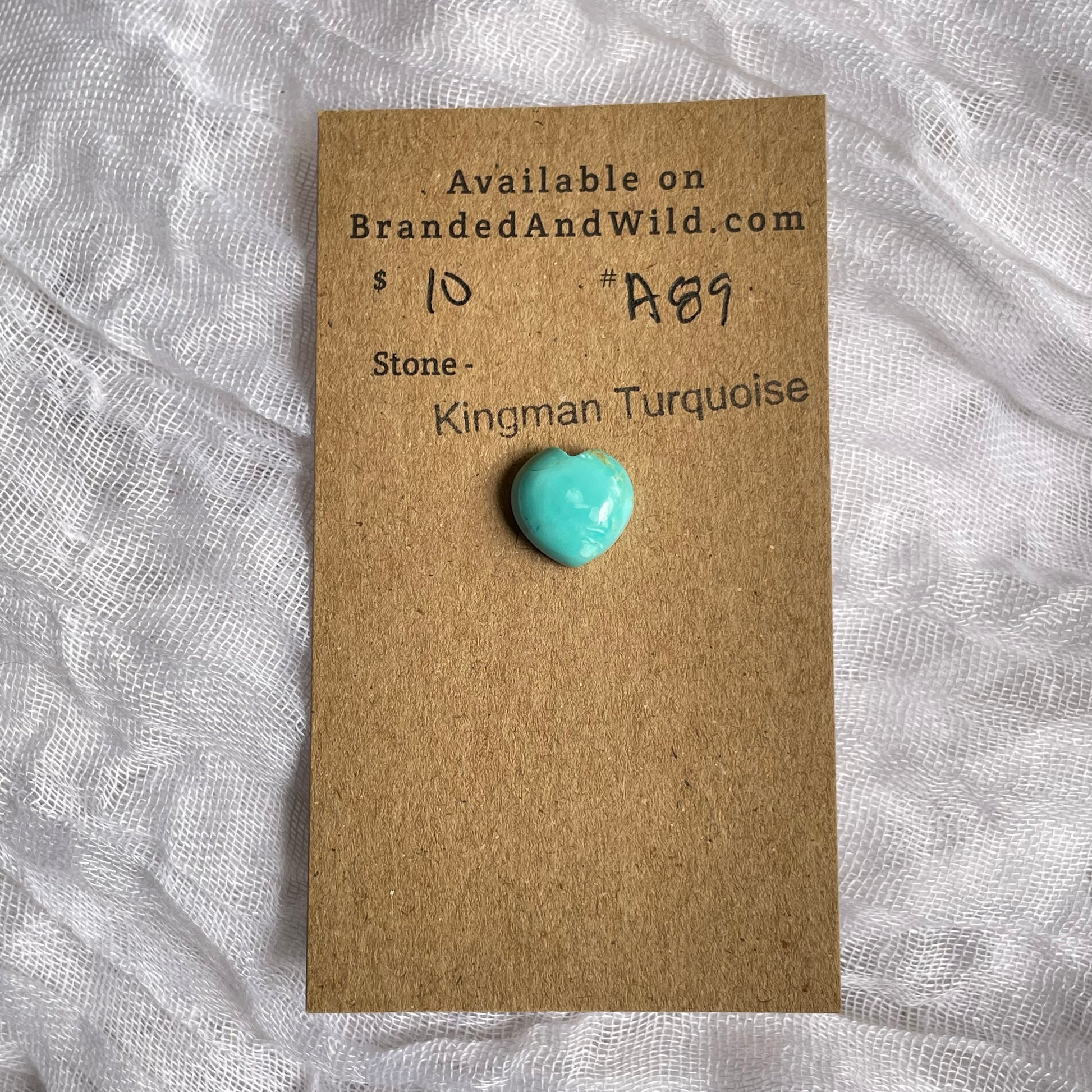 Kingman Turquoise Cabochon - KT89 86AAE1D3-7CDA-496B-B1E8-AF68CA6C6177 Brandedandwild.com