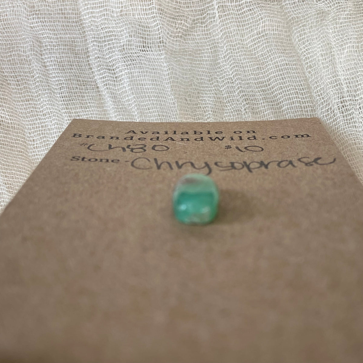 Chrysoprase Cabochon - Ch80 86B01F4C-D635-4E14-A3BC-DC943651371A Brandedandwild.com